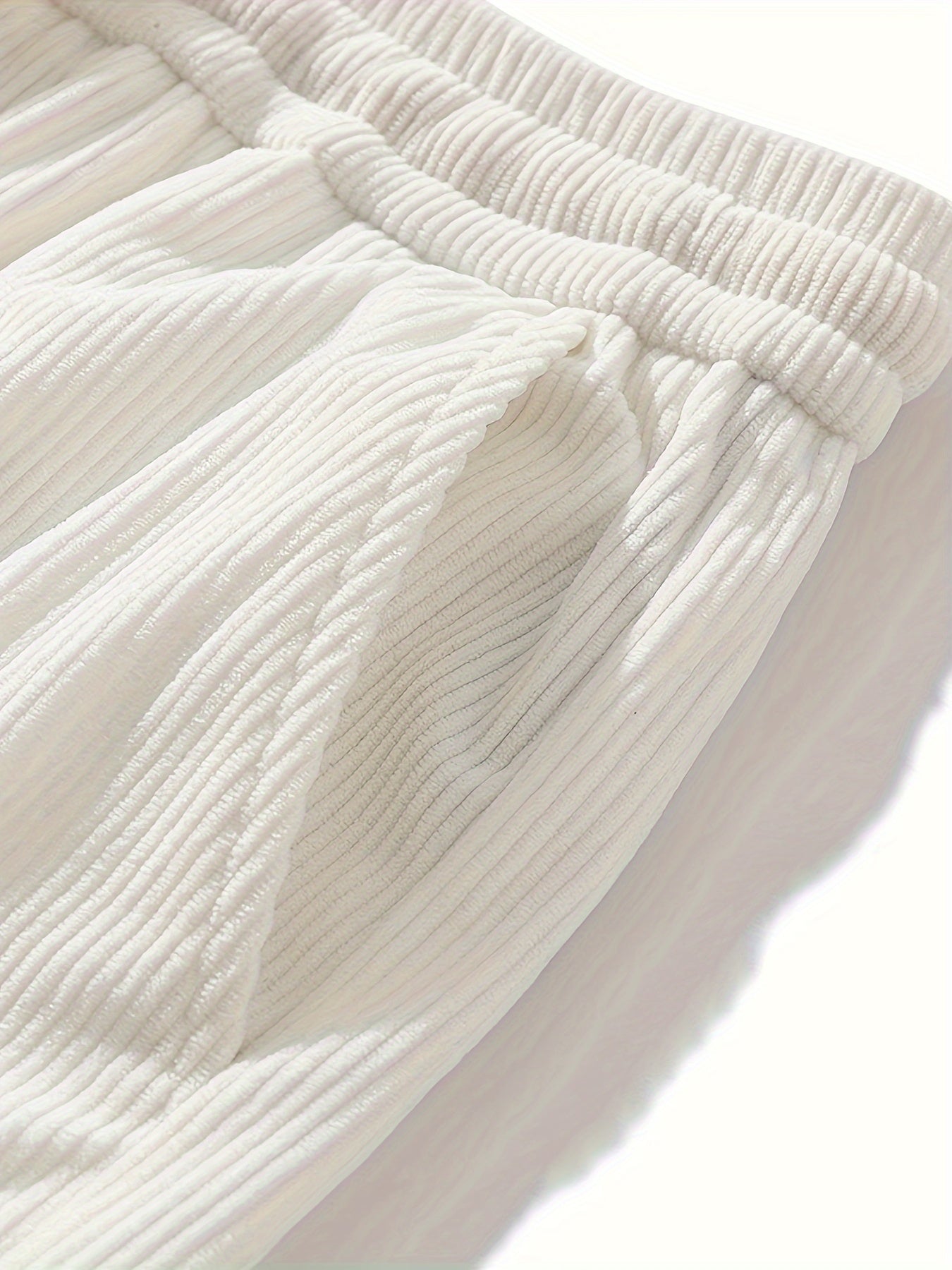 Pantalon Cargo en Velours Côtelé – Style Décontracté Premium