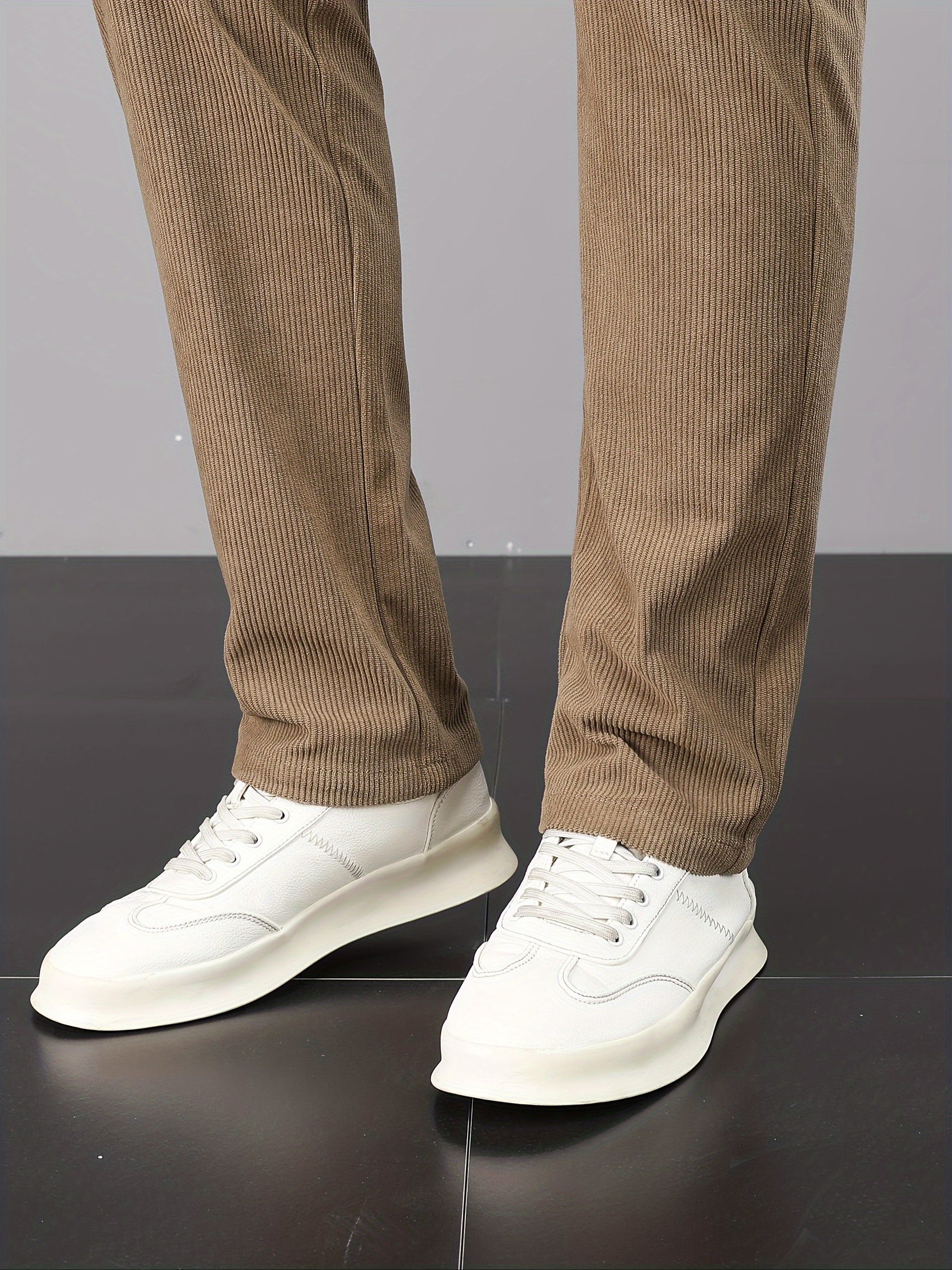 Pantalon homme en velours côtelé – Coupe droite casual & confortable
