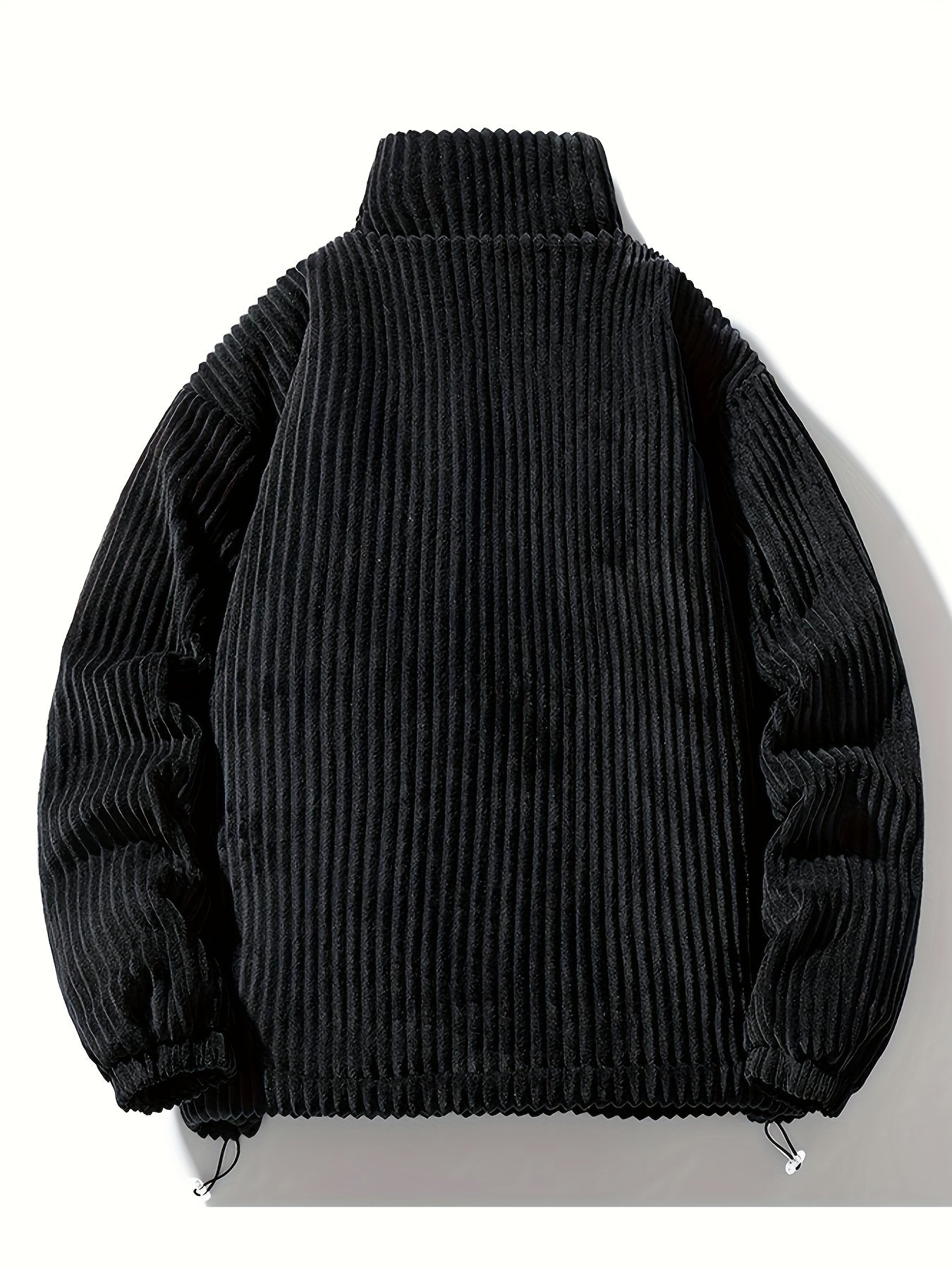 Puffer Jacket en Velours Côtelé – Chaleur et Élégance