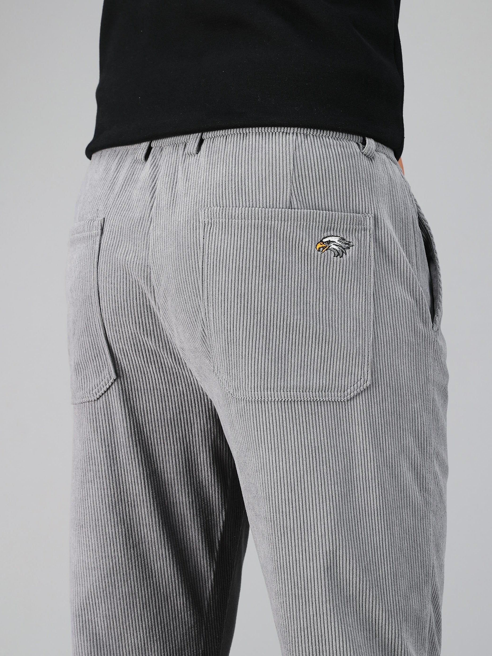 Pantalon homme en velours côtelé – Coupe droite casual & confortable
