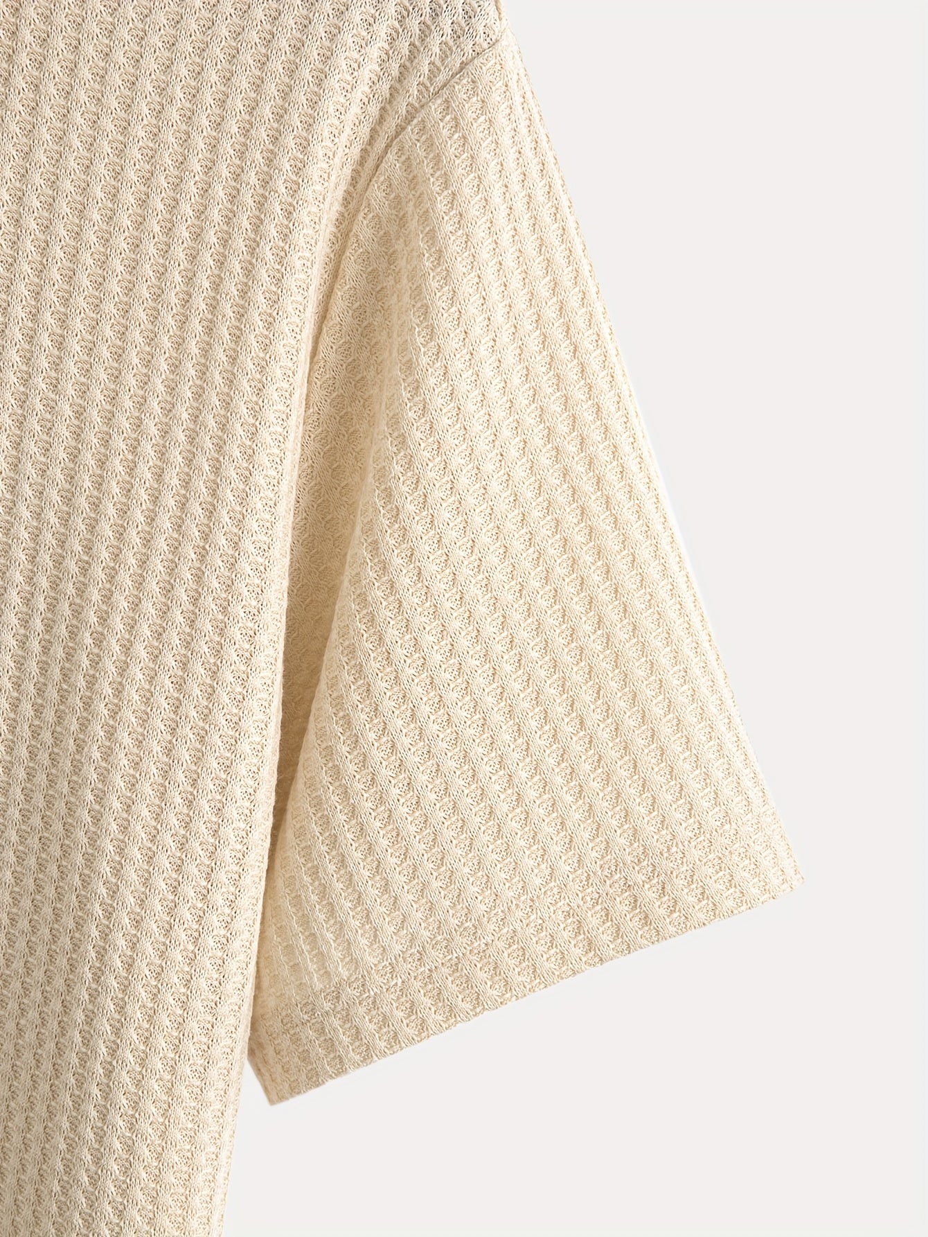 Cardigan T-Shirt Jacquard – Élégance Décontractée