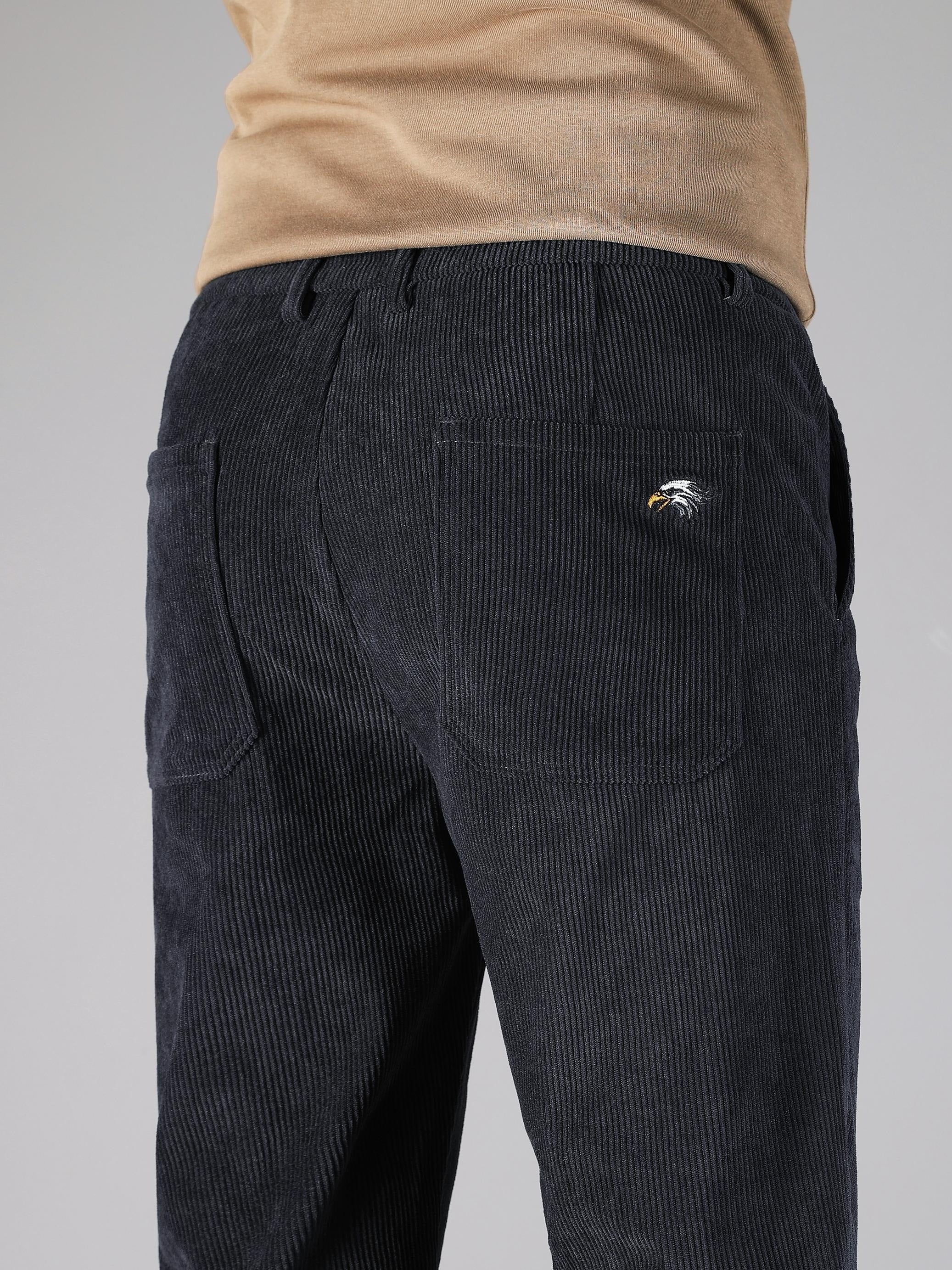 Pantalon homme en velours côtelé – Coupe droite casual & confortable