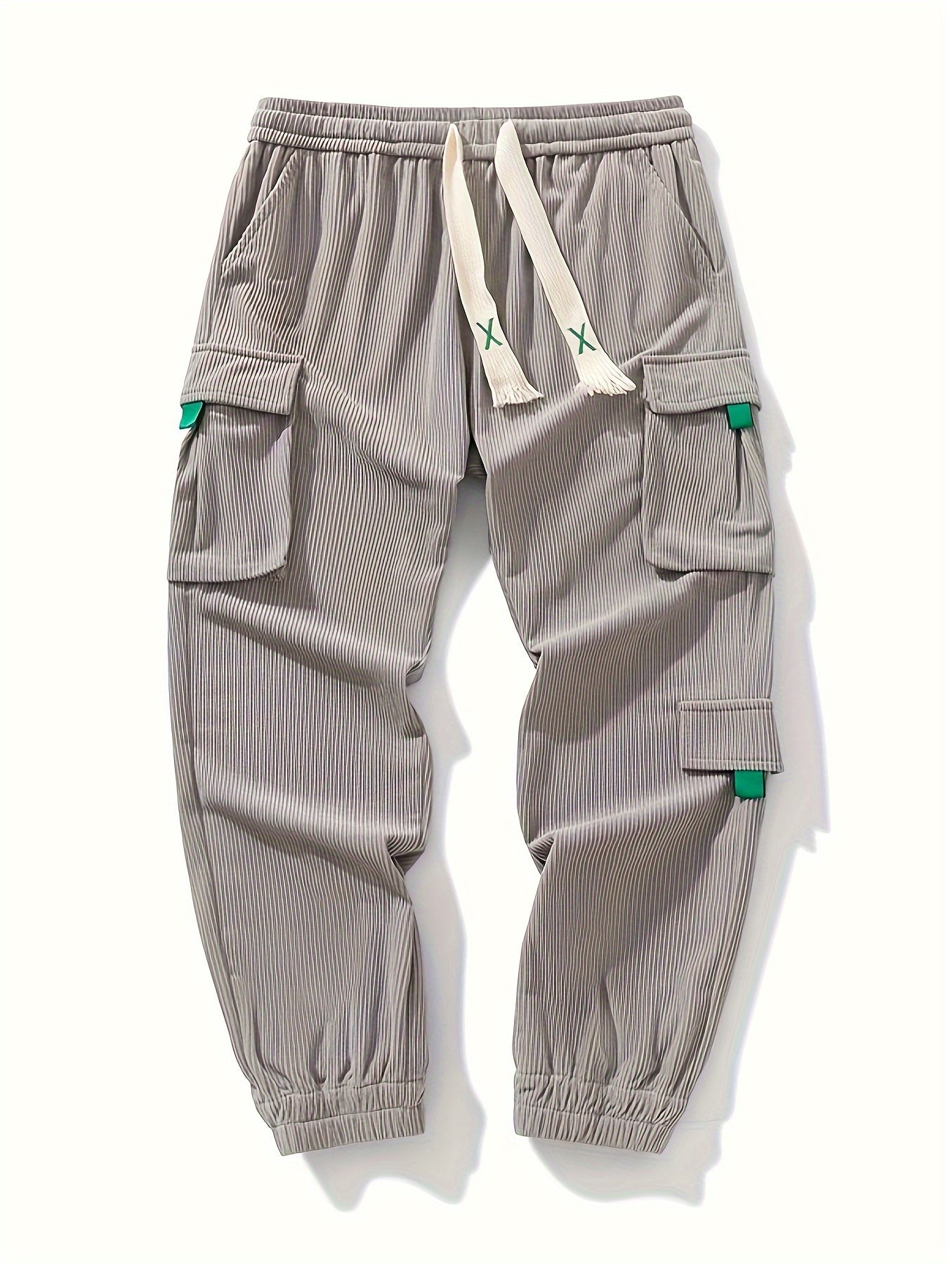 Pantalon Cargo en Velours Côtelé – Style Décontracté Premium