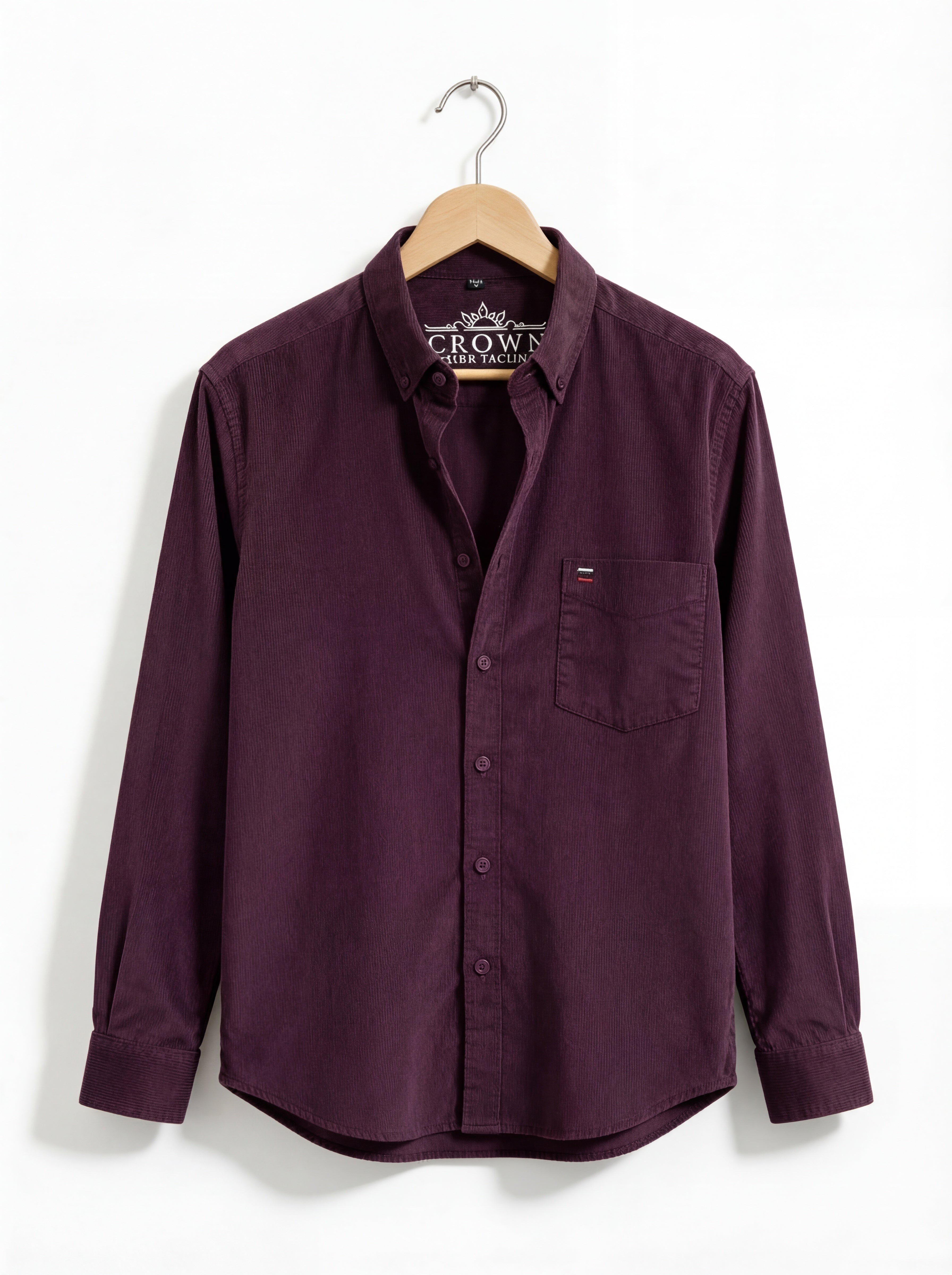 Chemise Amour'velours côtelé | 100% coton
