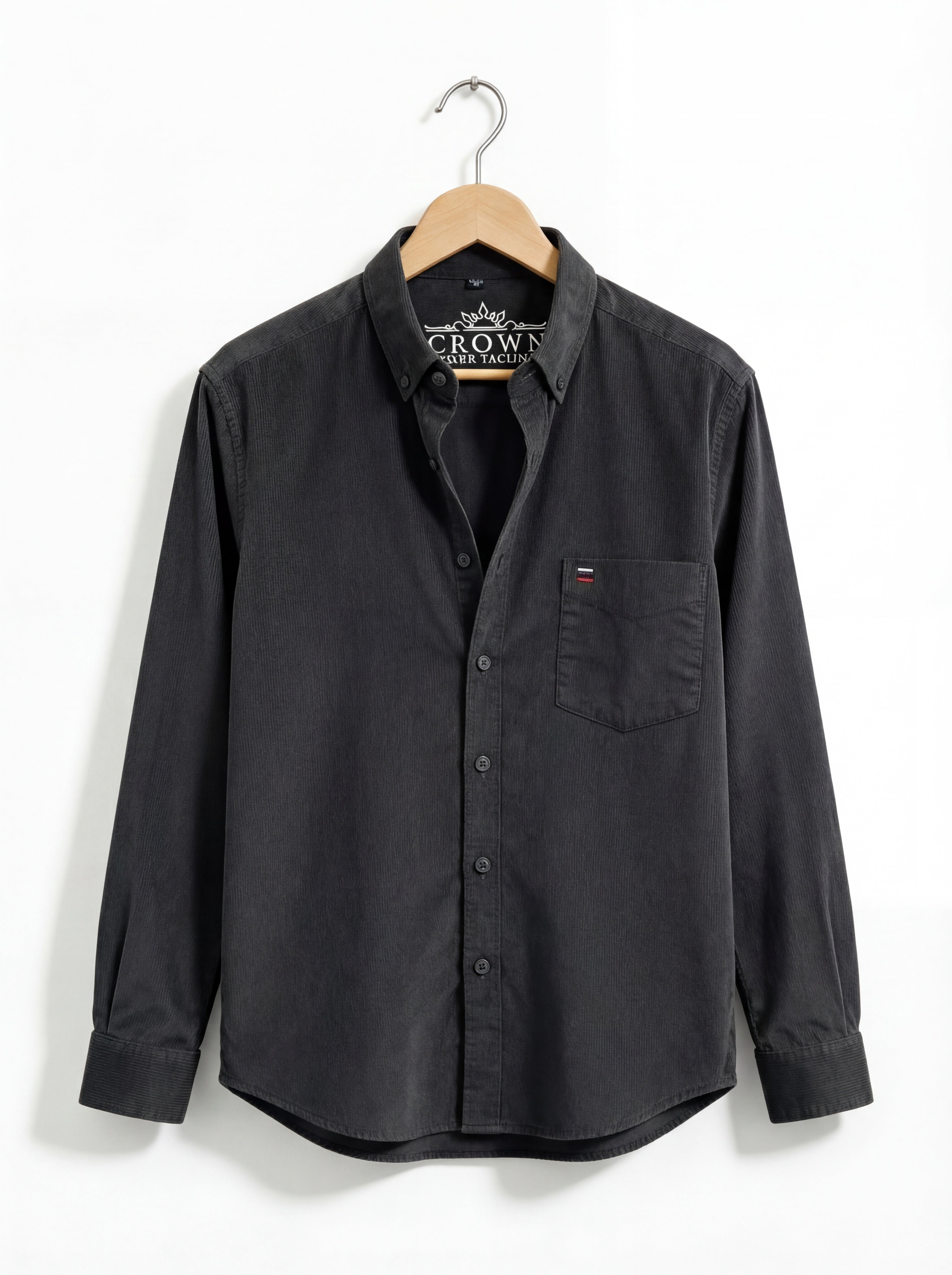 Chemise Amour'velours côtelé | 100% coton Marron